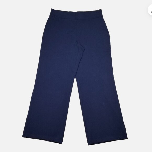 LANDS' END Starfish Wide Leg Pants 6704E1M - Picture 1 of 8